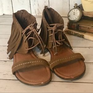 Minnetonka Havana Fringe Boho Sandal